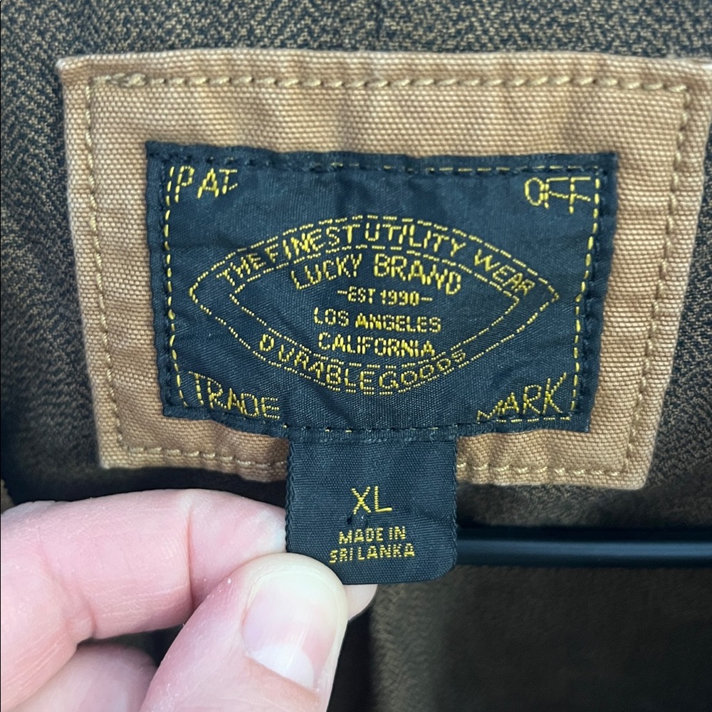 Lucky Brand Tan Military Field Jacket - Picture 2 of 4